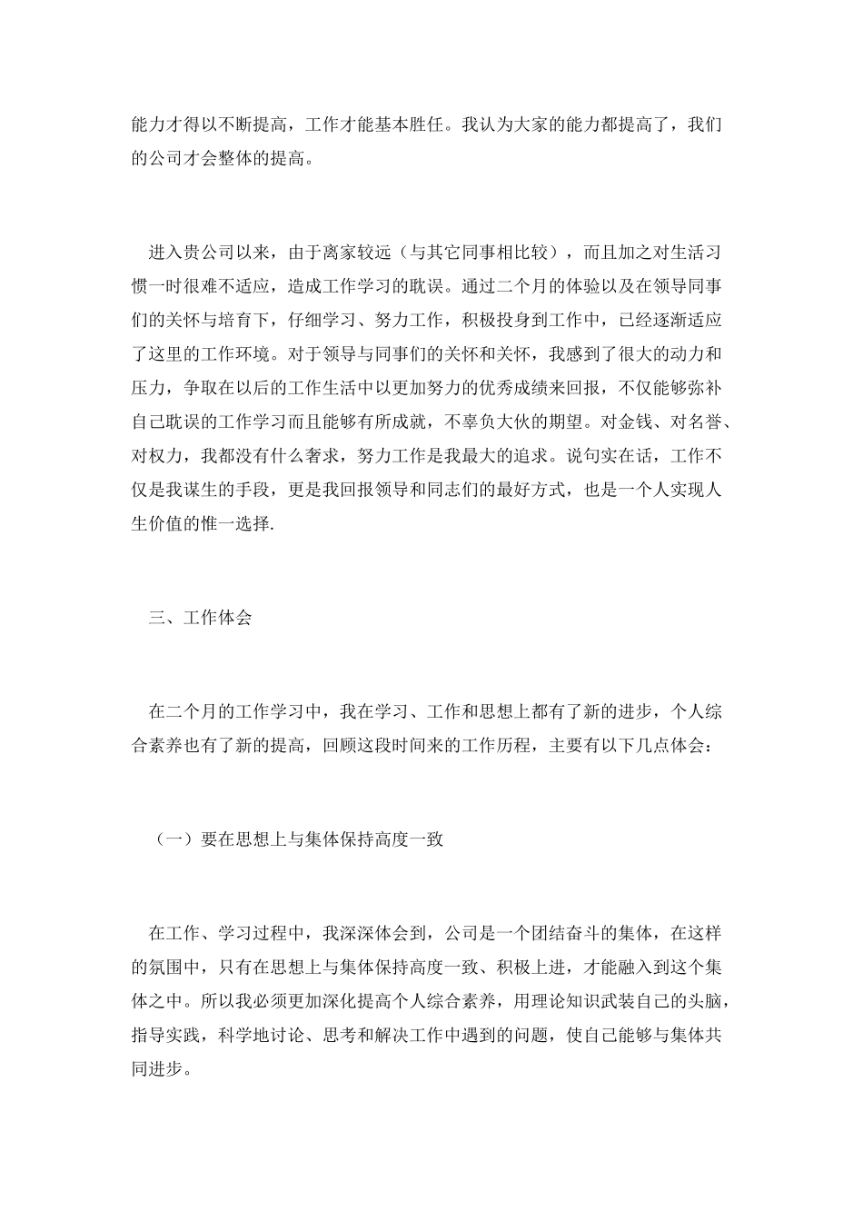 水电工试用期个人工作总结2_第2页