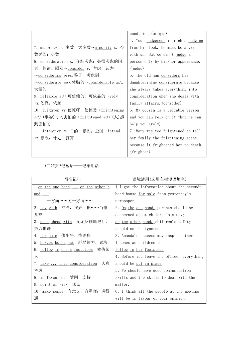 高考英语新创新一轮复习 Unit 3 Science and nature学案（含解析）牛津译林版必修5-牛津版高三必修5英语学案_第2页