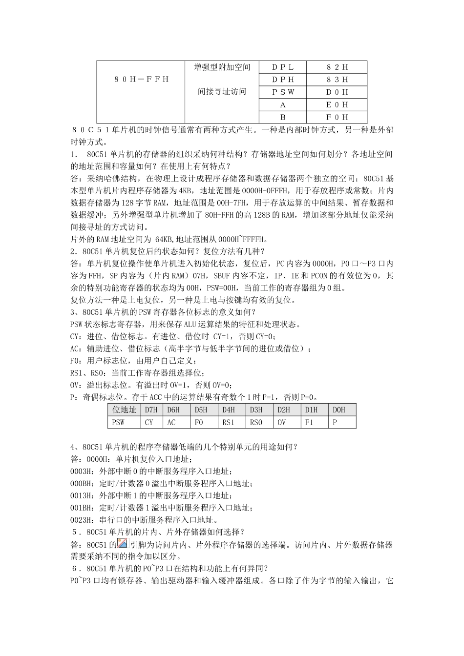 江西理工2025单片机考试复习题_第2页