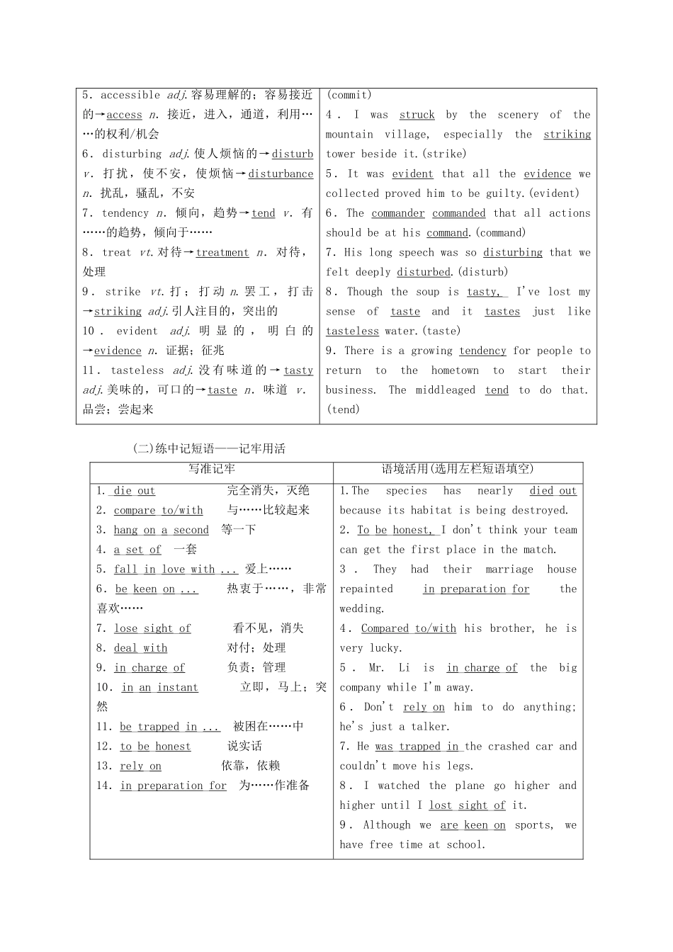 高考英语新创新一轮复习 选修6 Unit 18 Beauty学案（含解析）北师大版-北师大版高三选修6英语学案_第2页