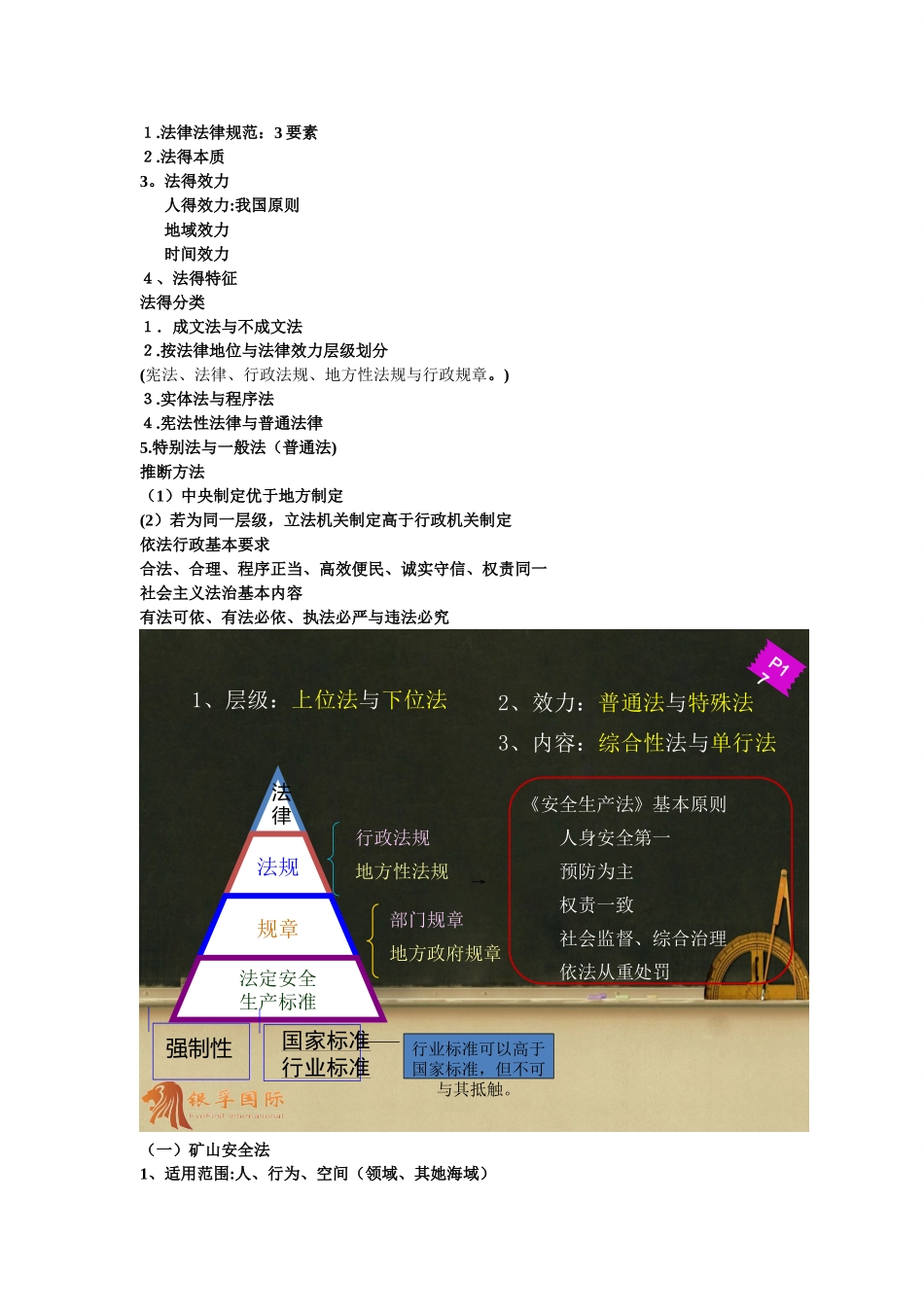 注册安全工程师法律法规考试重点_第1页