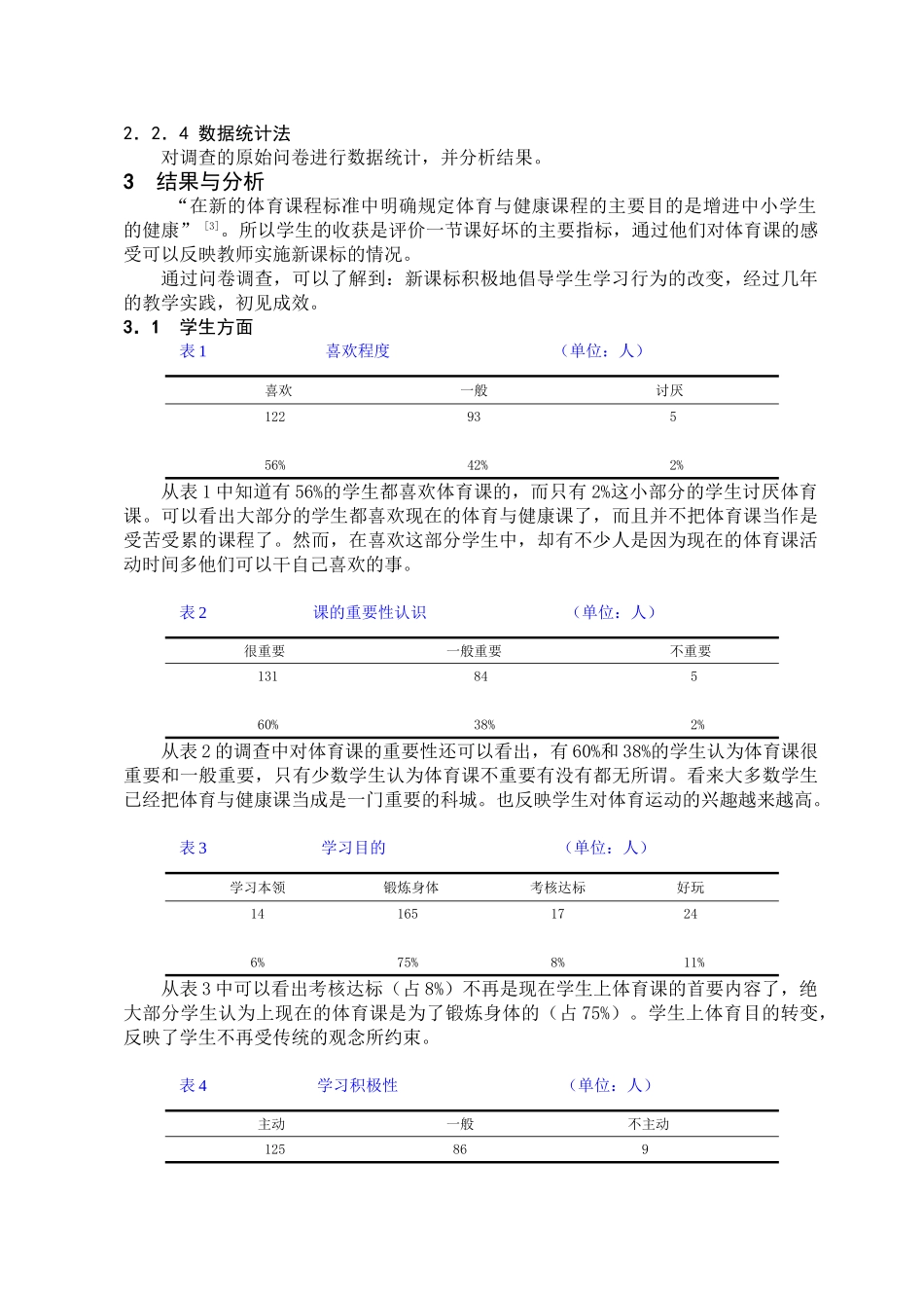 高要市高级中学实施《体育与健康课程标准》的现状分析_第2页