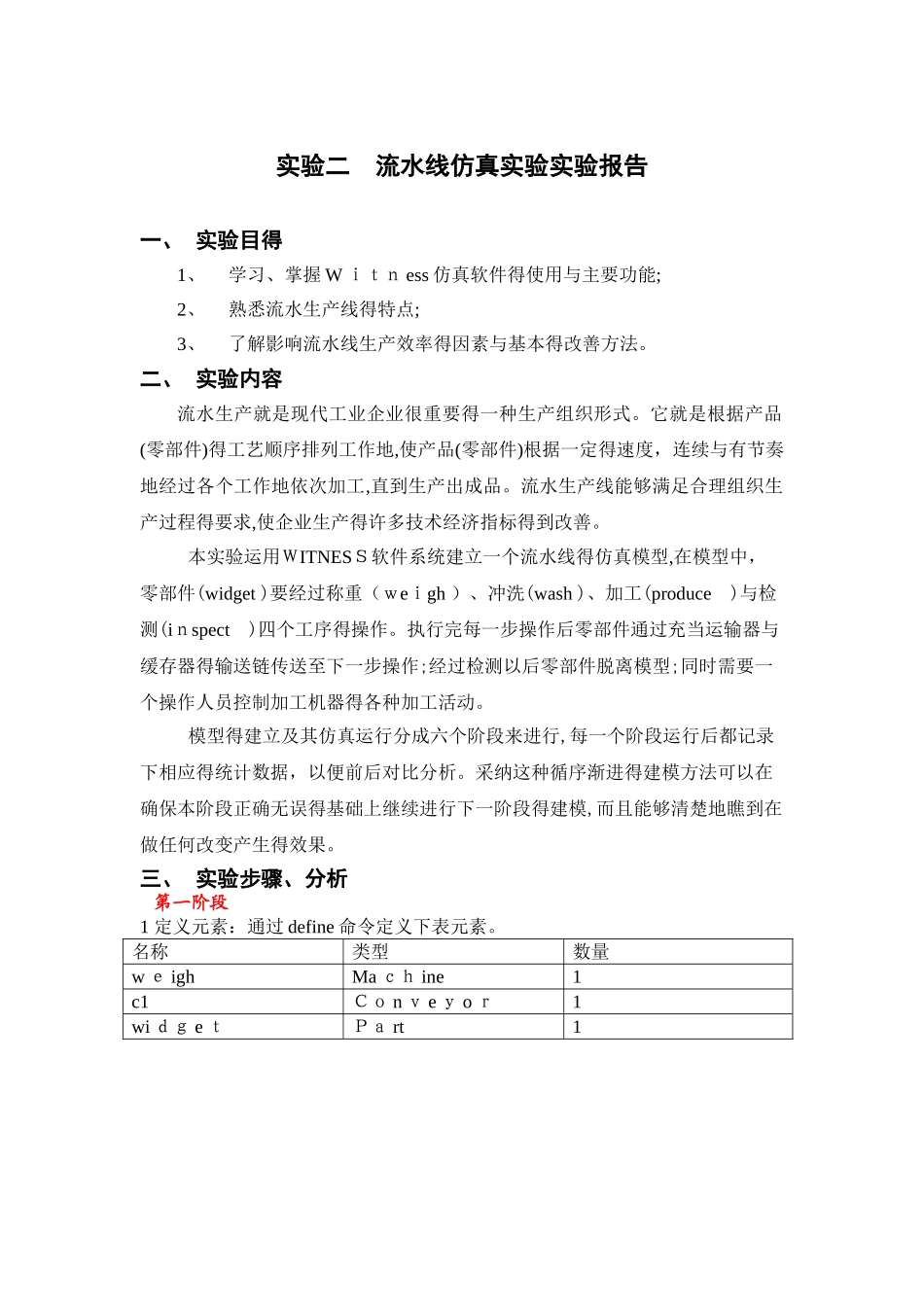 流水线仿真实验报告_第1页