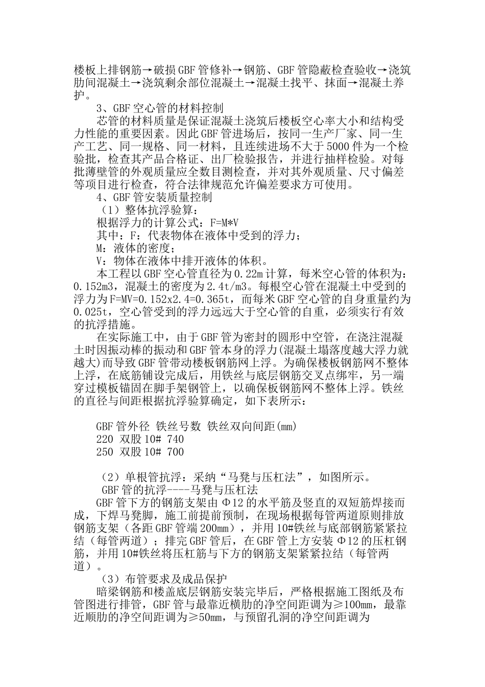 浅谈现浇混凝土空心楼板施工工艺_第2页