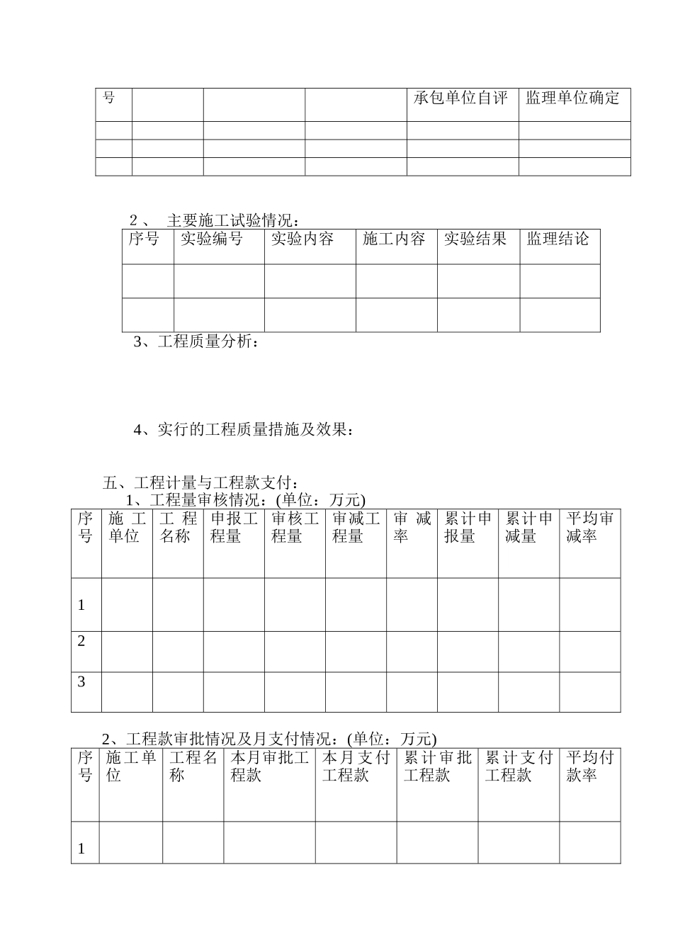 济宁市人才大厦工程监理月报_第3页