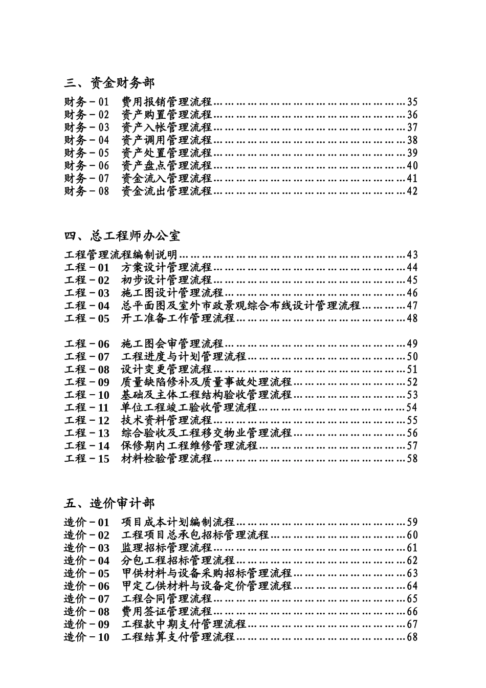 浙江某房地产集团公司全套管理流程_第2页