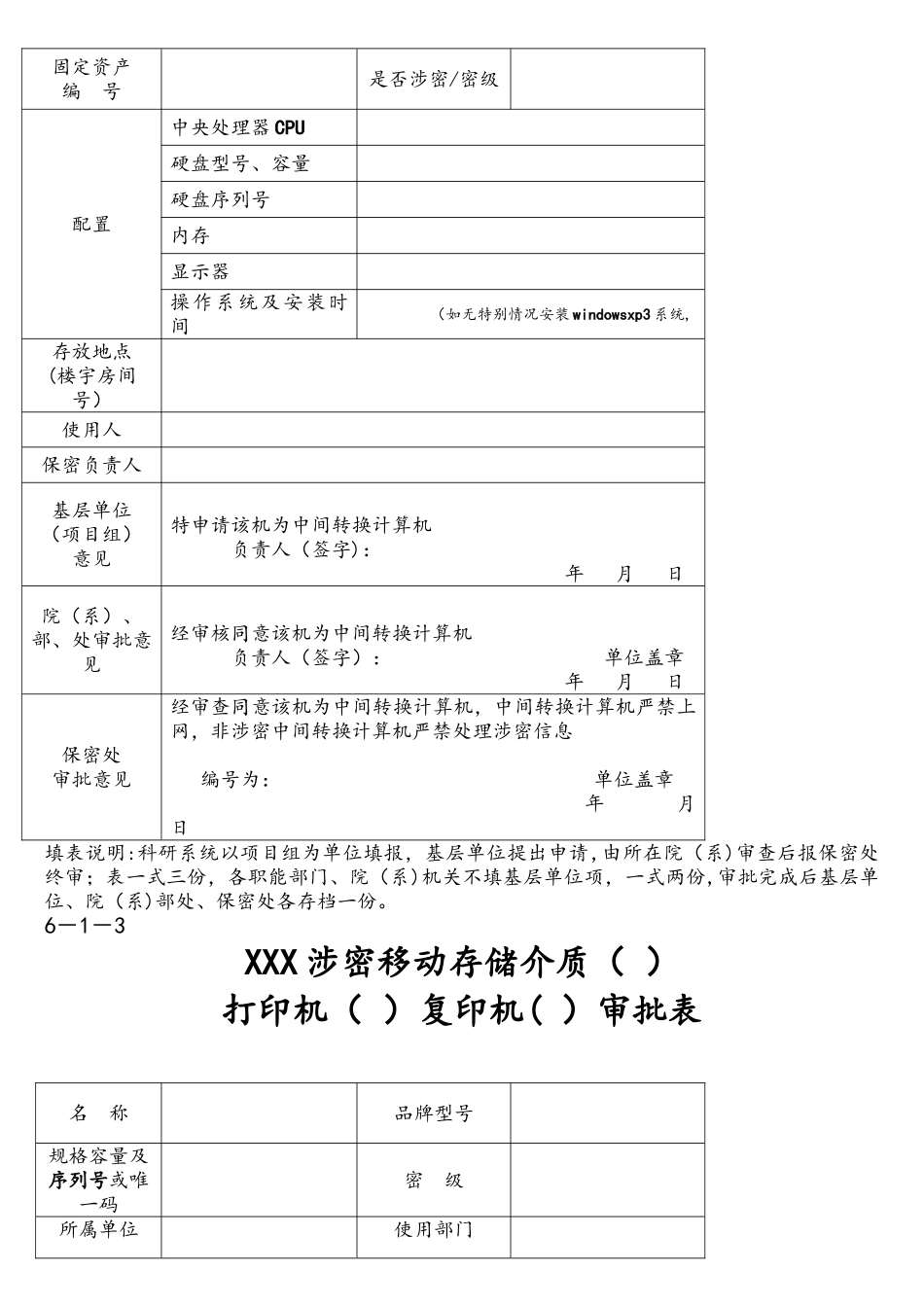 涉密计算机管理整套表格--完整_第3页