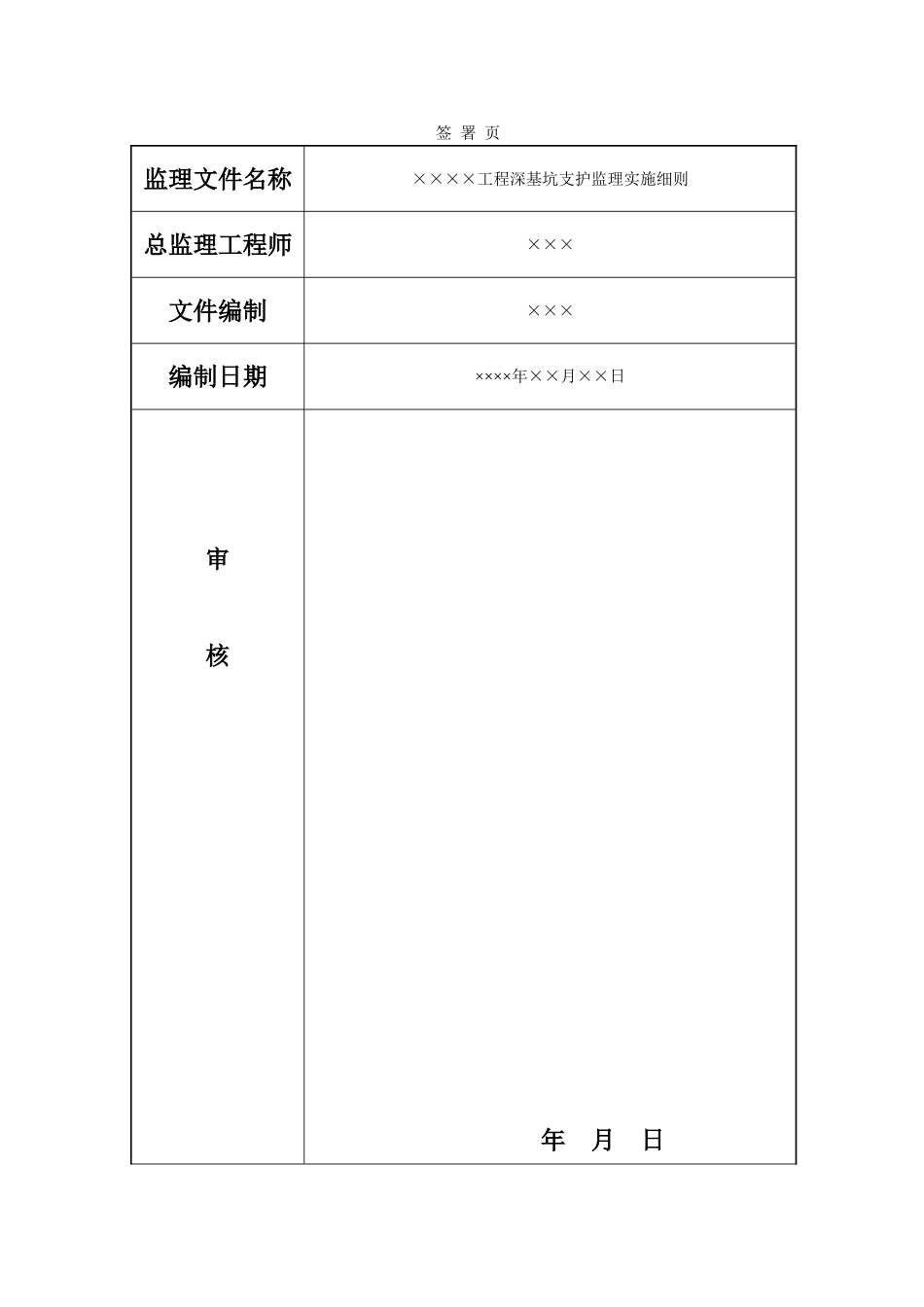 深基坑支护监理实施细则_第3页