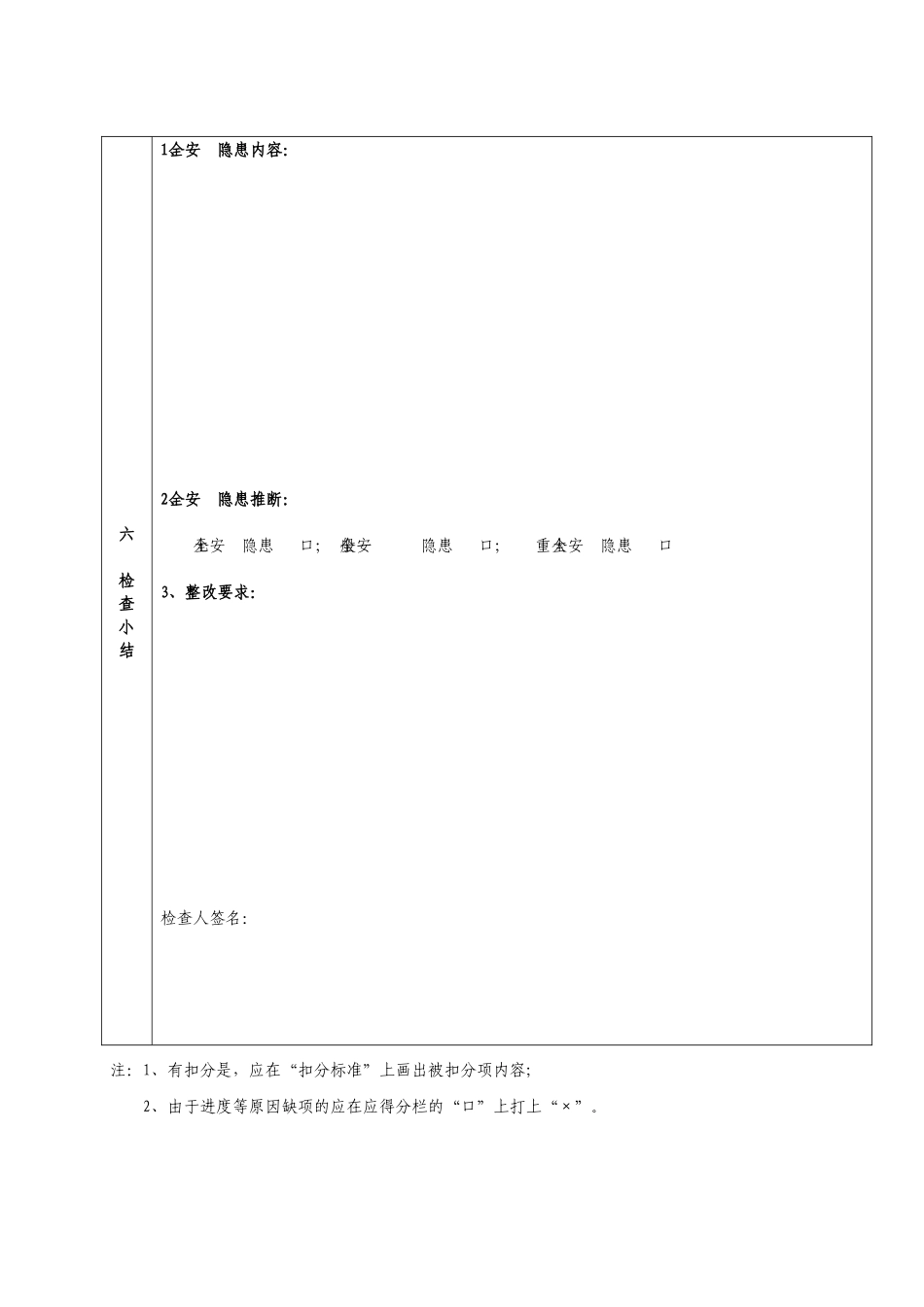 深基坑高边坡工程质量安全专项检查用表_第3页