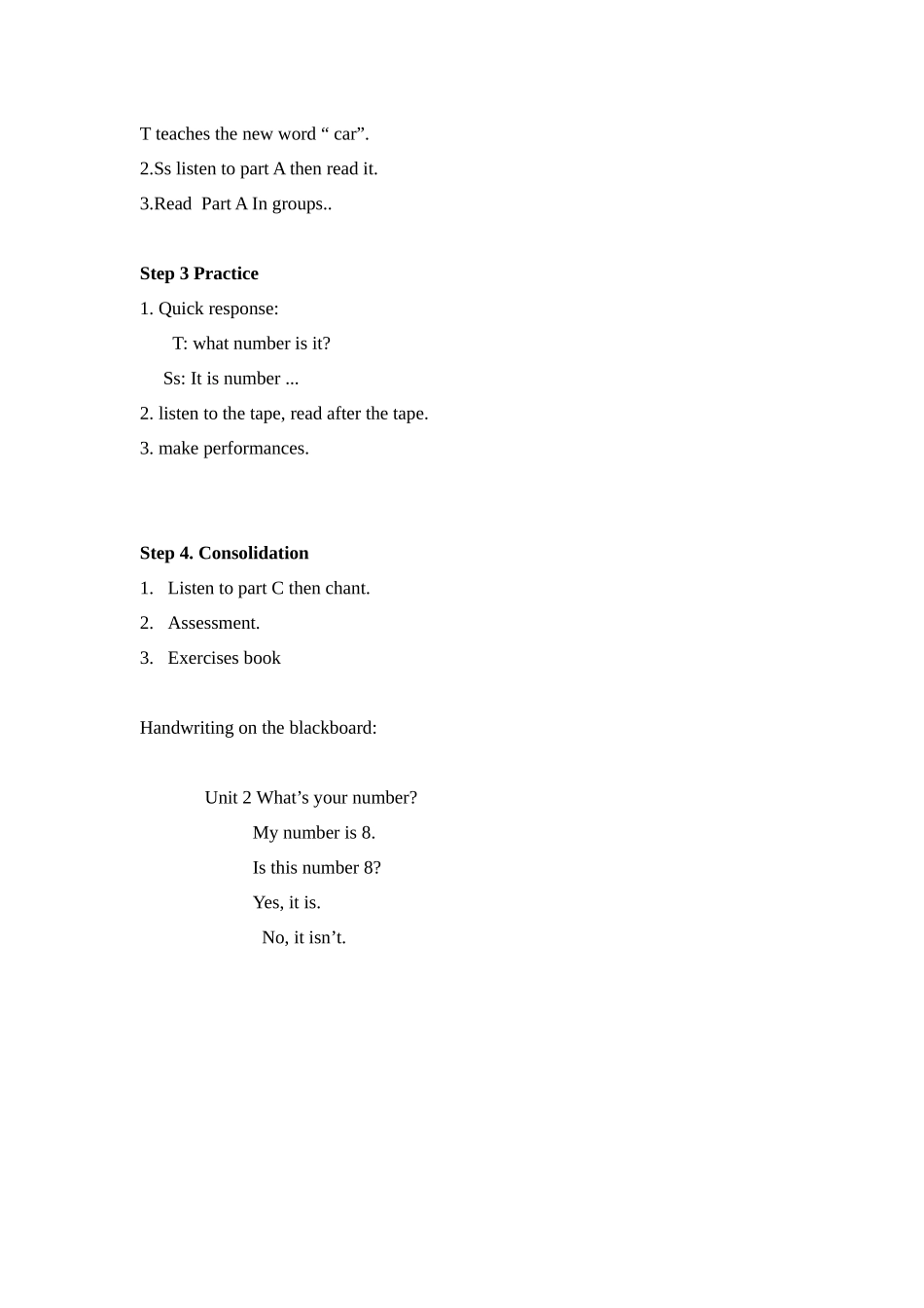 湘少版三下《Unit-2-What’s-your-number》教案_第2页