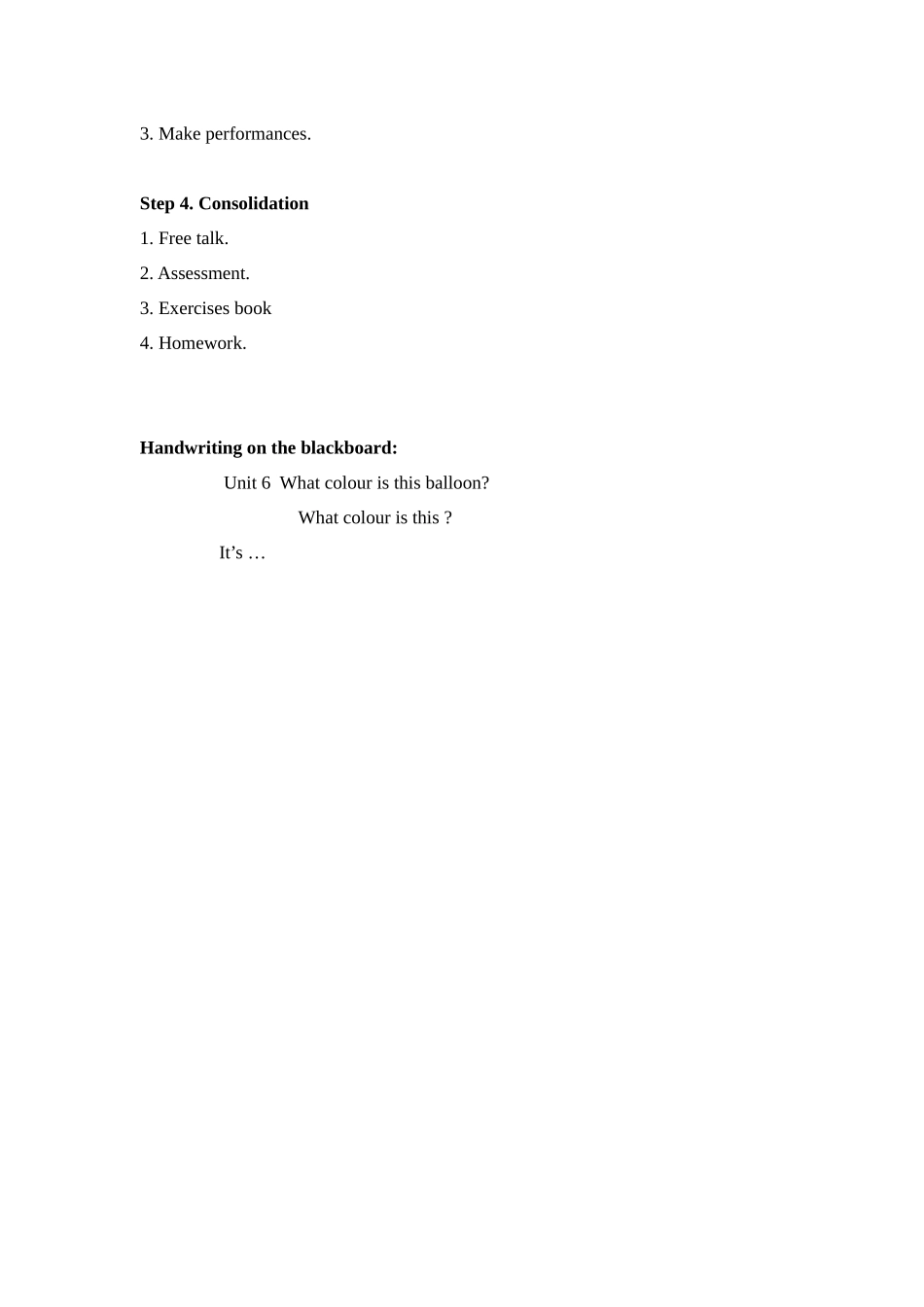 湘少版三下《Unit-6-What-colour-is-this-balloon》教案_第2页