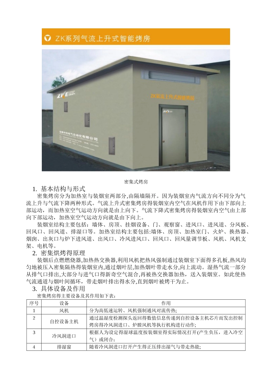 烤烟房设备市场调查报告_第3页