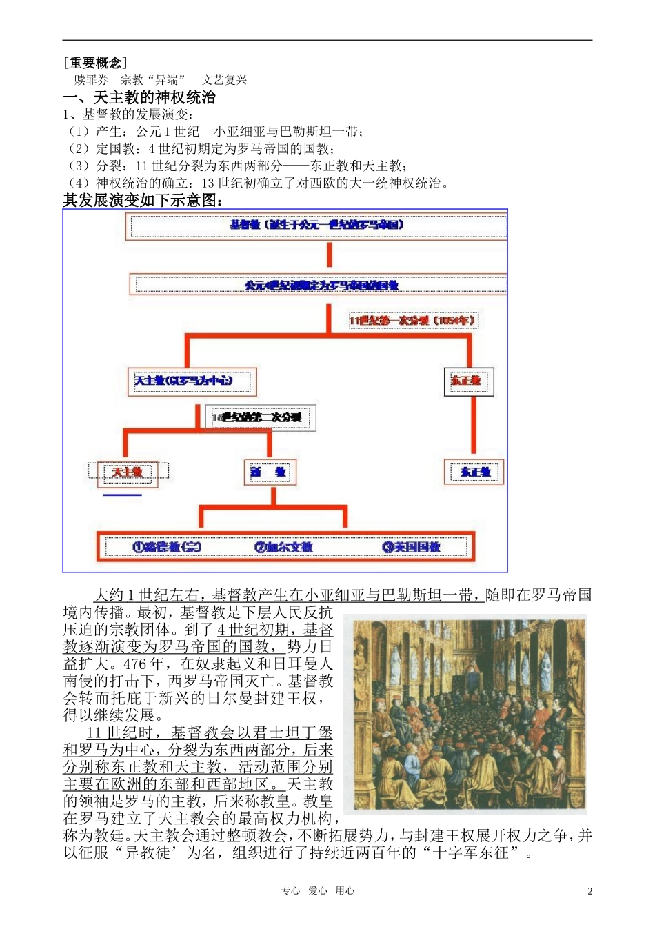 高中历史 《单元5第1课 欧洲的宗教改革》特色教案 新人教版选修1_第2页