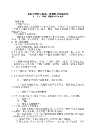 甘肃省迭部县多儿河水电站综合办工楼监理实施细则