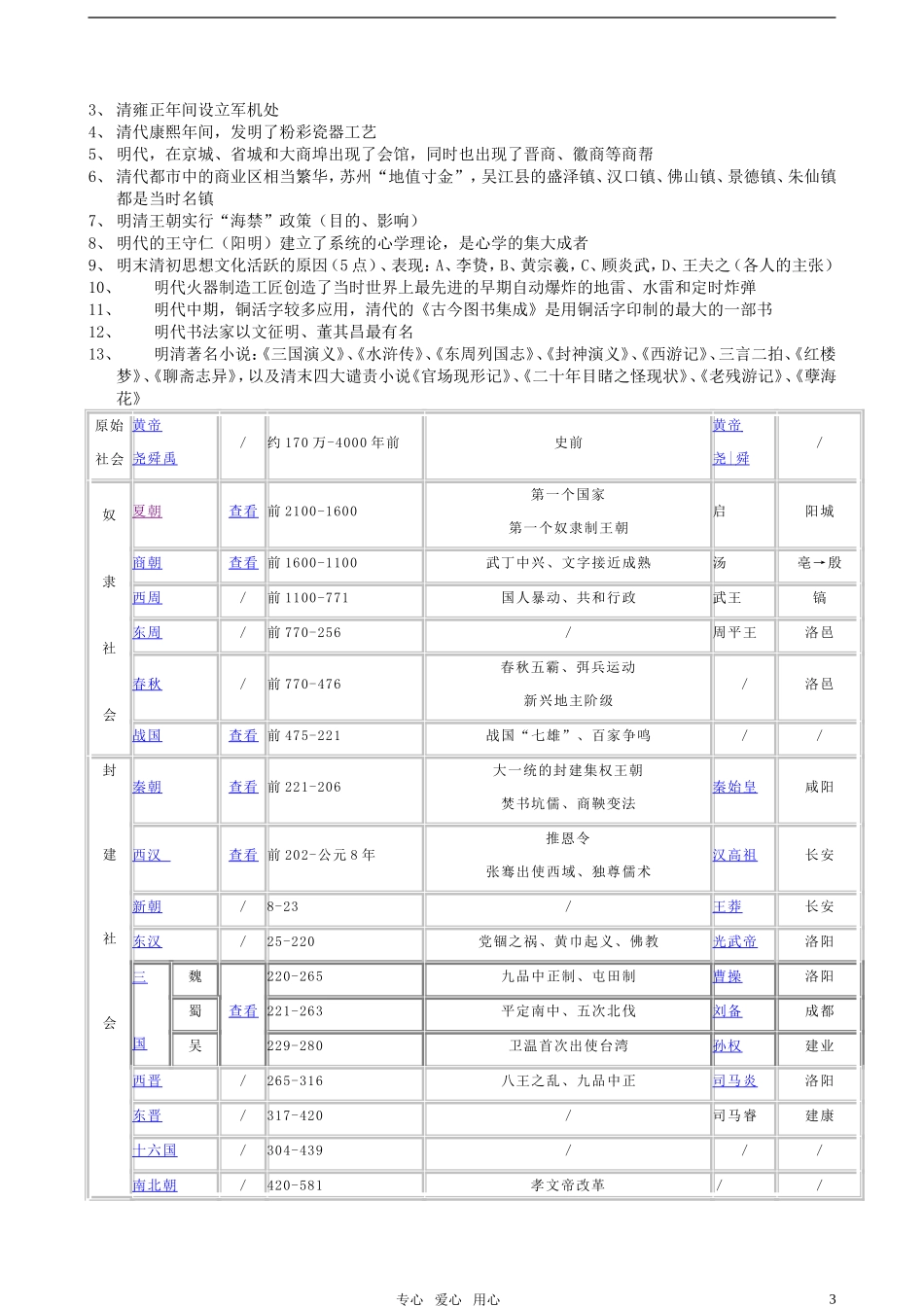 高中历史 大事年表教案 人教版_第3页