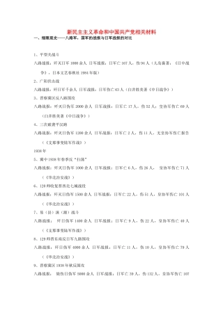 高中历史 第五单元 马克思主义的产生、发展与中国新民主主义革命 第20课 新民主主义革命与中国共产党素材2 岳麓版必修1-岳麓版高一必修1历史素材