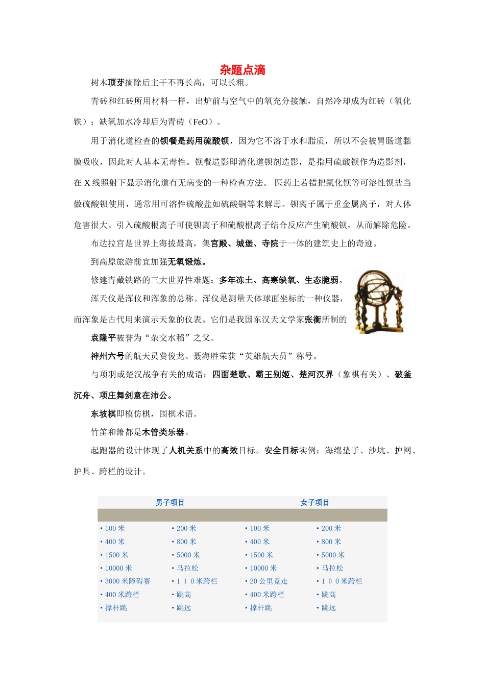 高中基本能力 杂题点滴素材_第1页