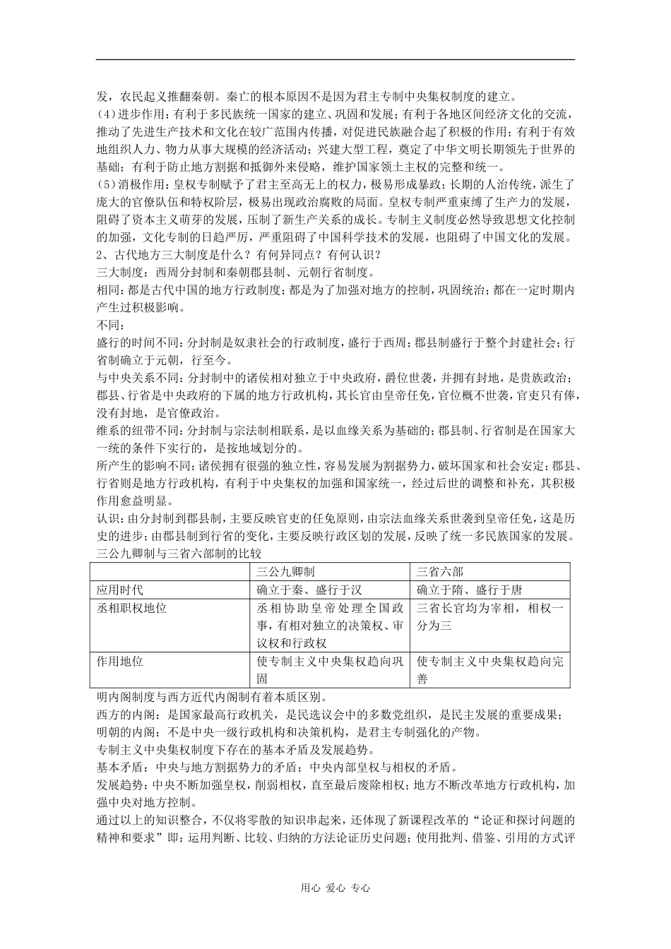 高中历史论文：2010届高考历史备考锦囊：2010高考历史复习全攻略_第3页