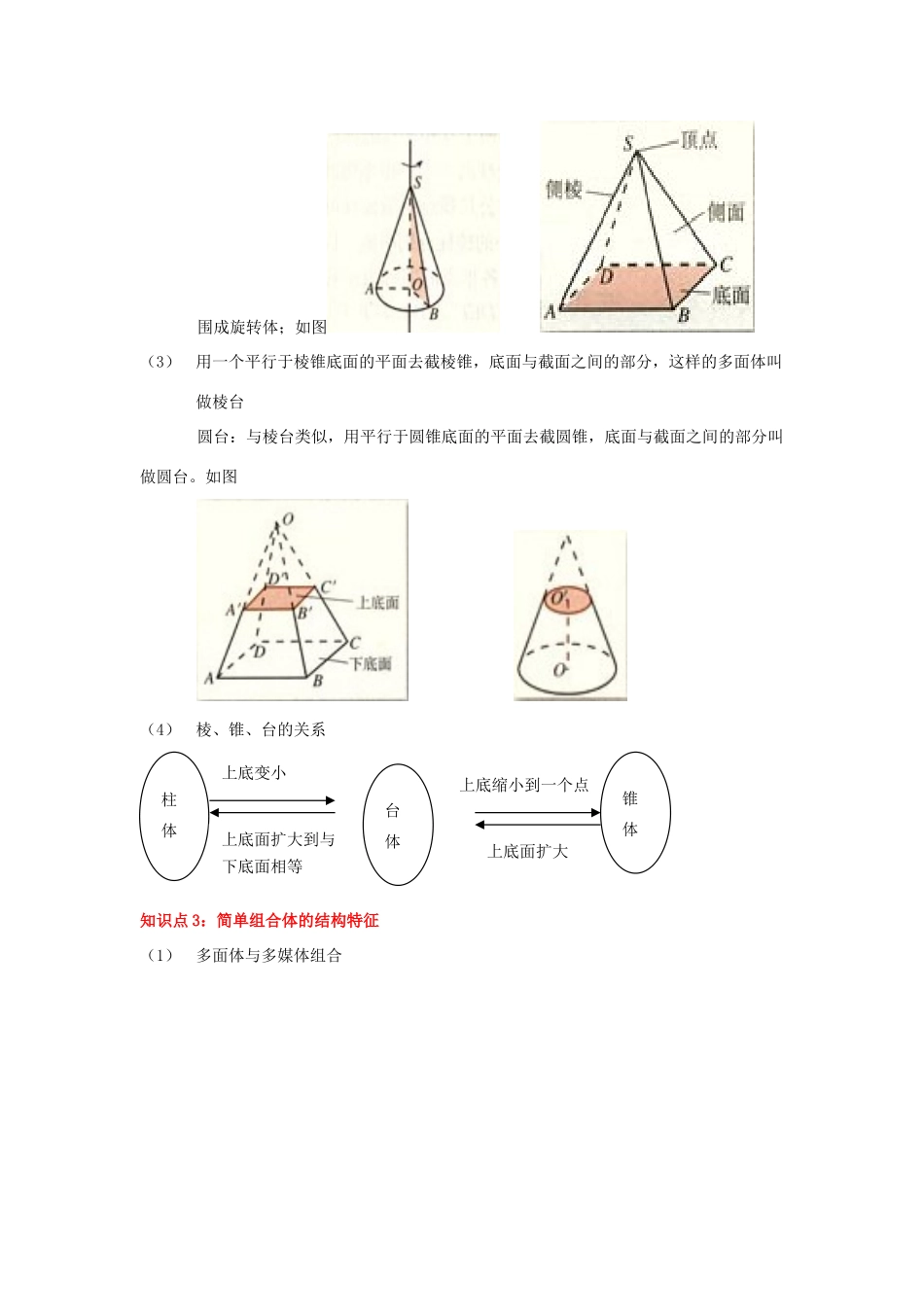 高中数学 1.1 空间几何体的结构学案 新人教版A版必修2-新人教版高中必修2数学学案_第2页