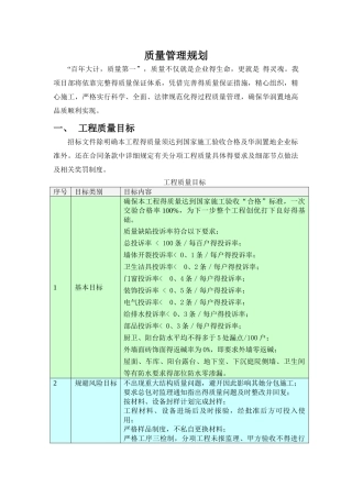 甲方项目部管理规划