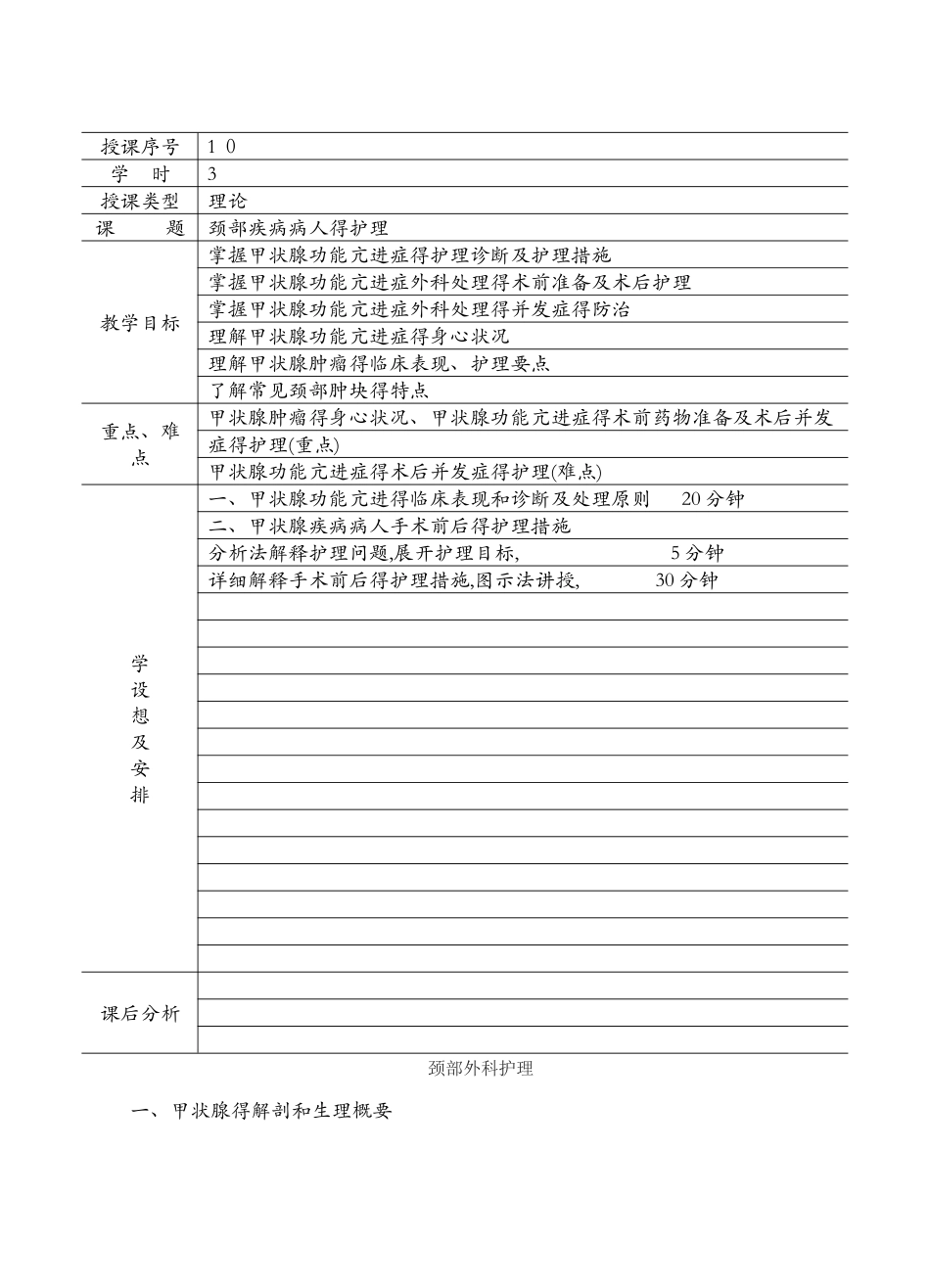甲状腺病人的护理_第1页