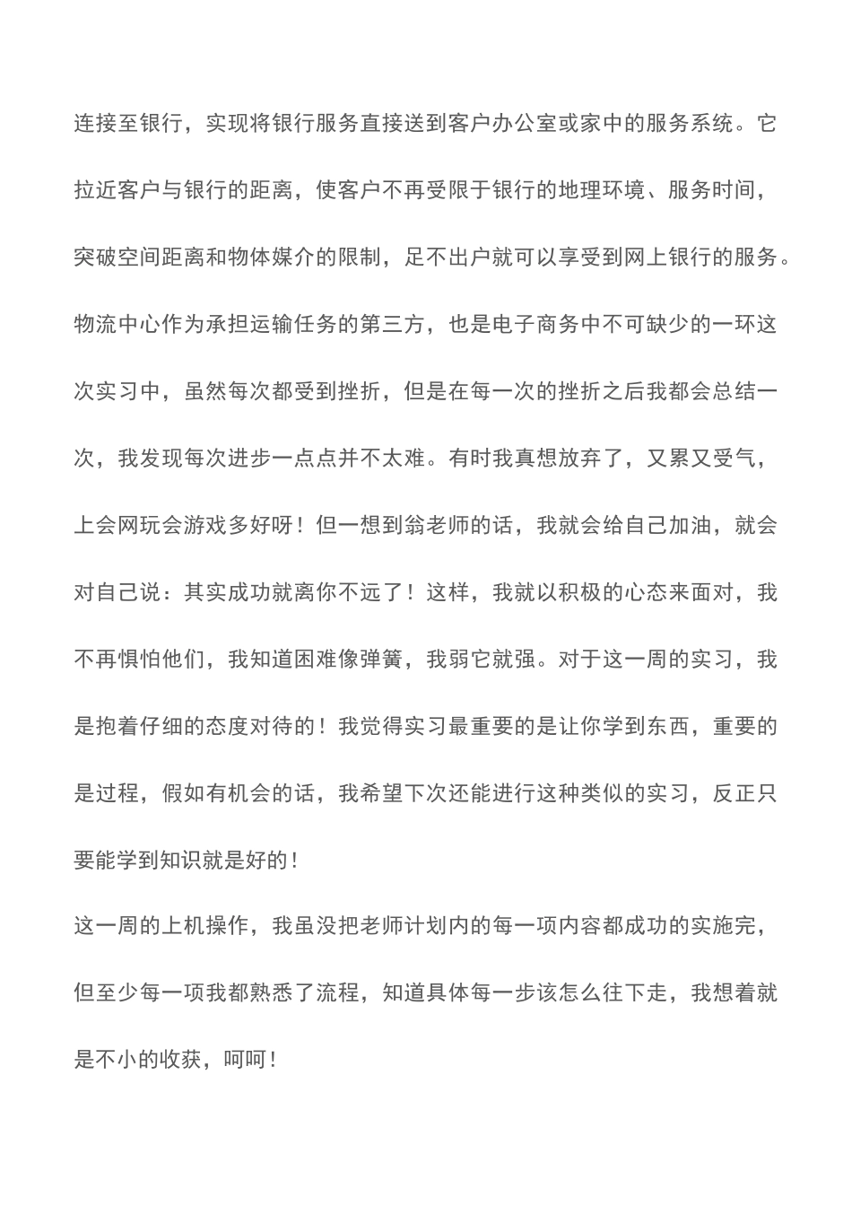 电子商务大学生暑期实习报告_第2页