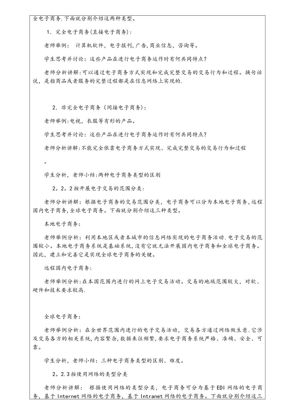 电子商务教学教案_第3页