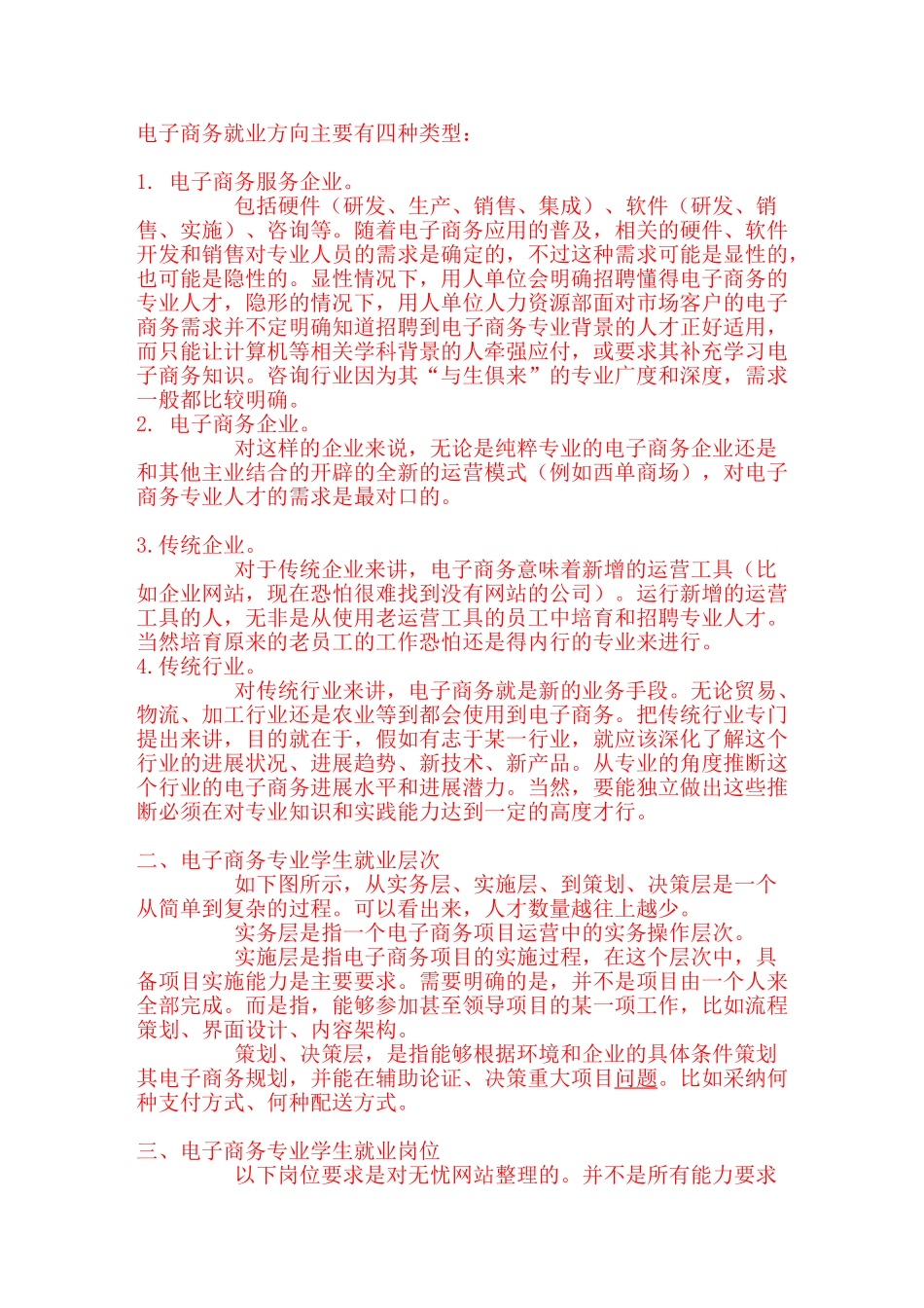 电子商务目前主要有四种形式_第1页