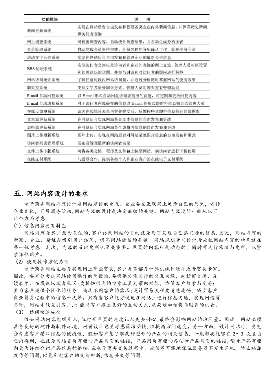 电子商务网站规划书_第3页