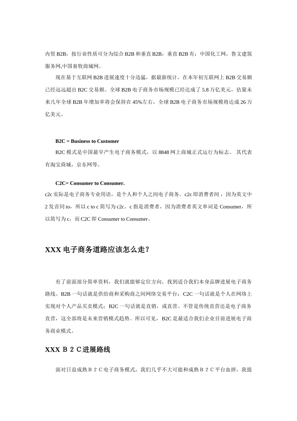 电子商务运营专题计划书_第2页