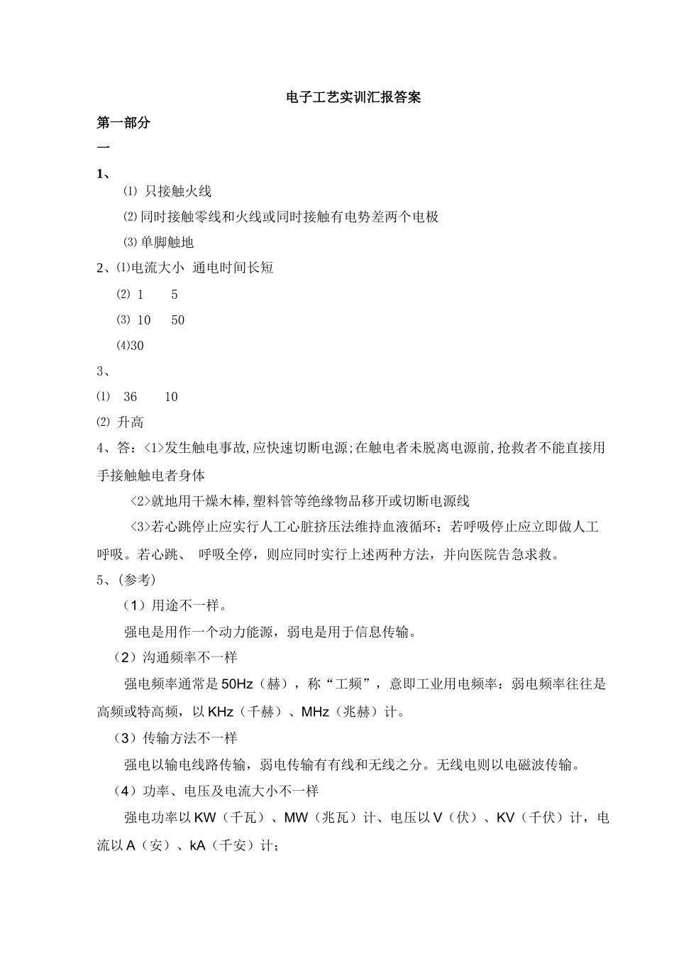 电子基本工艺实训总结报告内工大软件_第1页