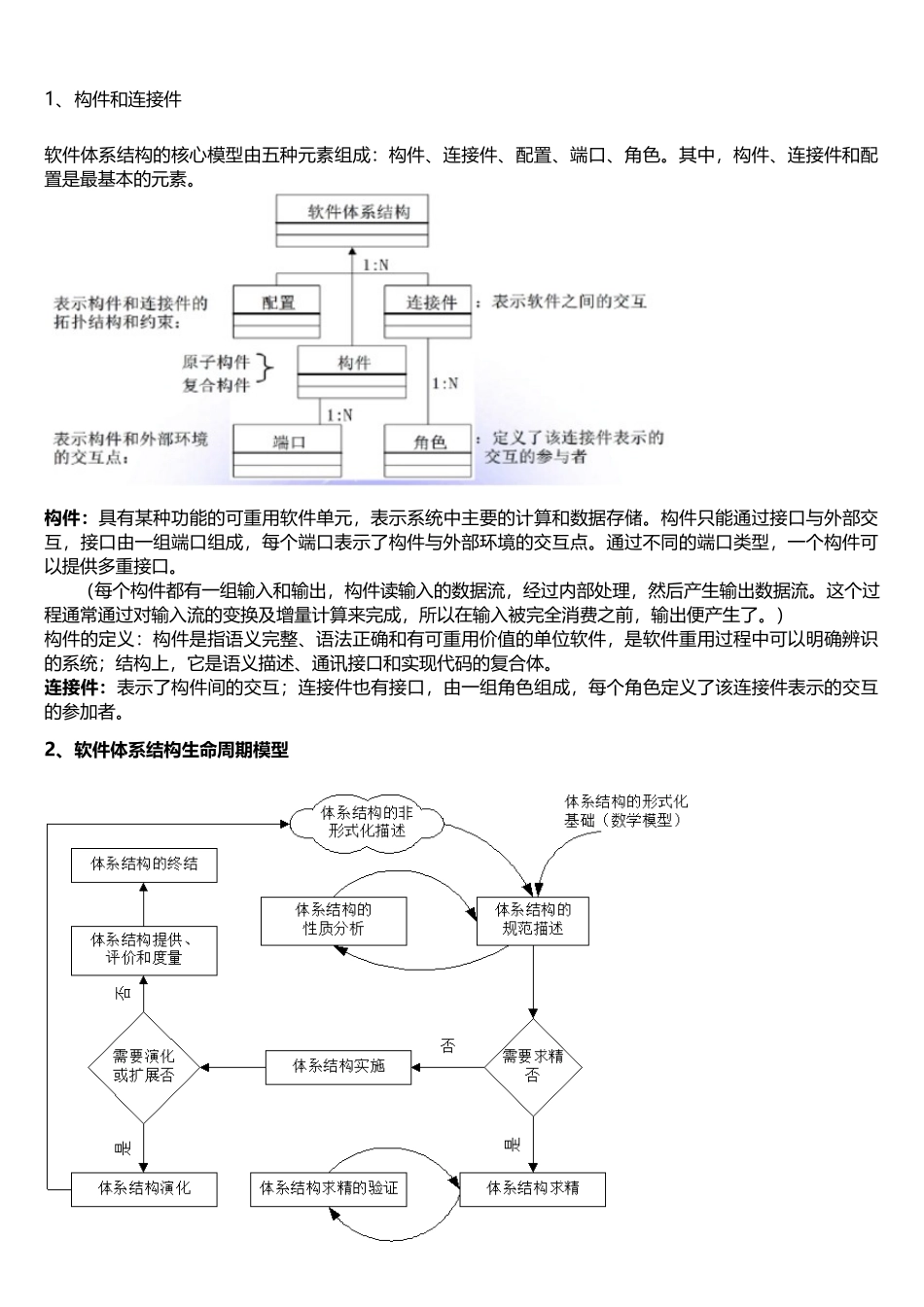 电子科技大学2025年-林迪-软件体系结构-复习整理_第2页
