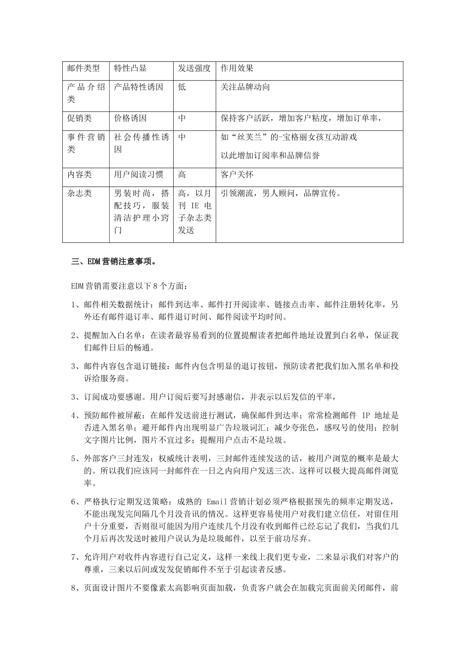 电子邮件营销方案大全_第2页