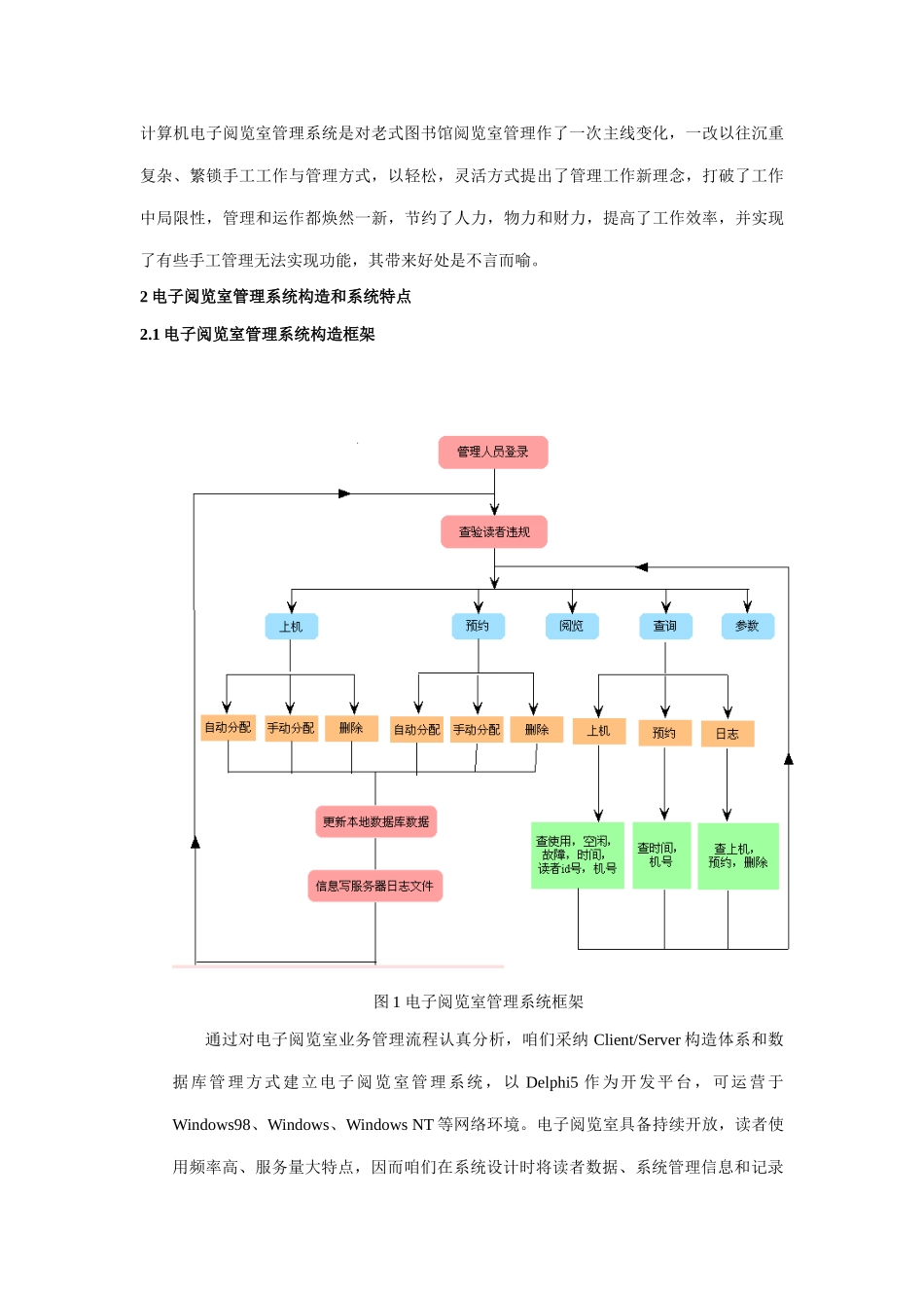 电子阅览室计算机管理系统的开发和应用样本_第3页