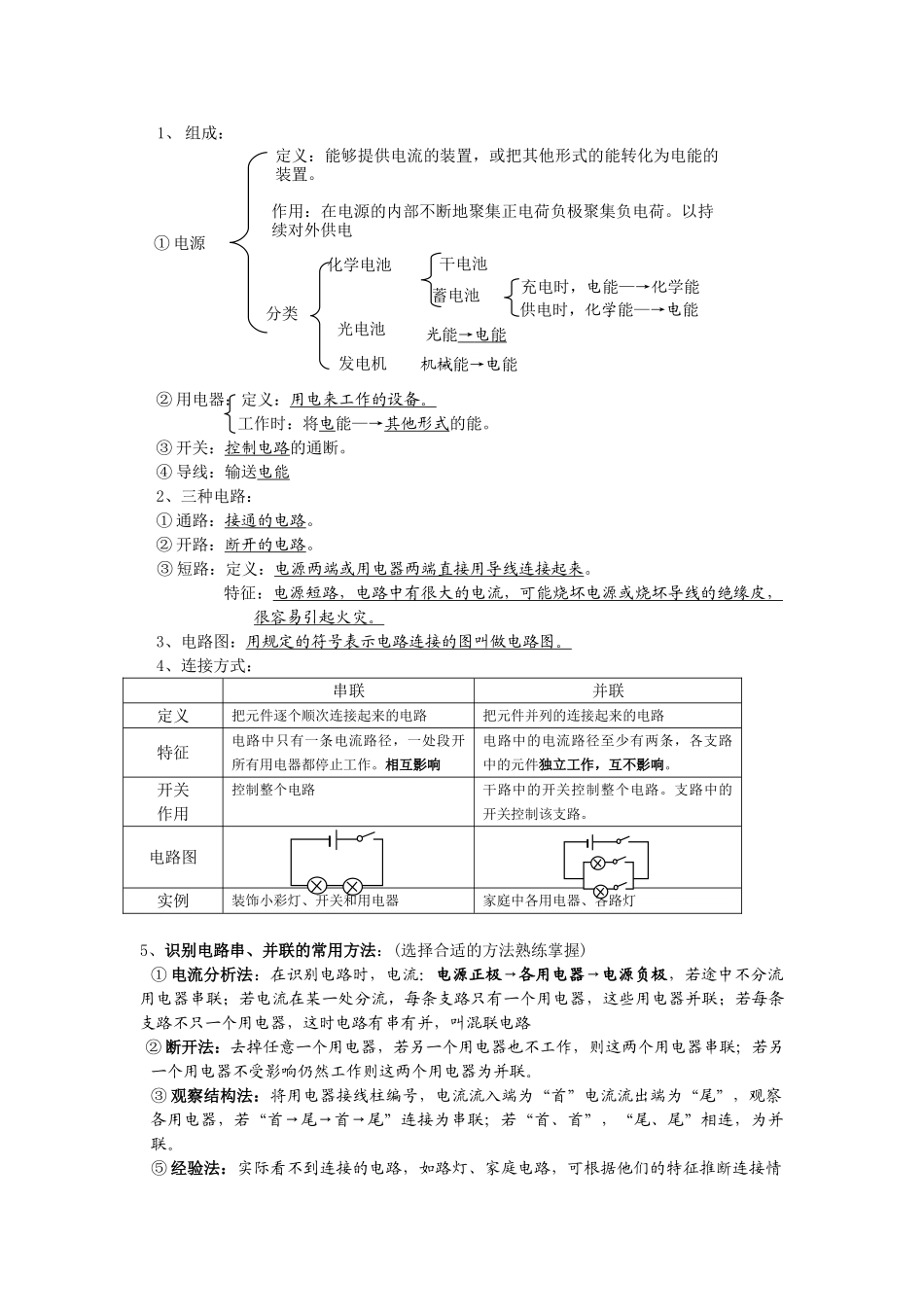 电学知识点整理_第2页
