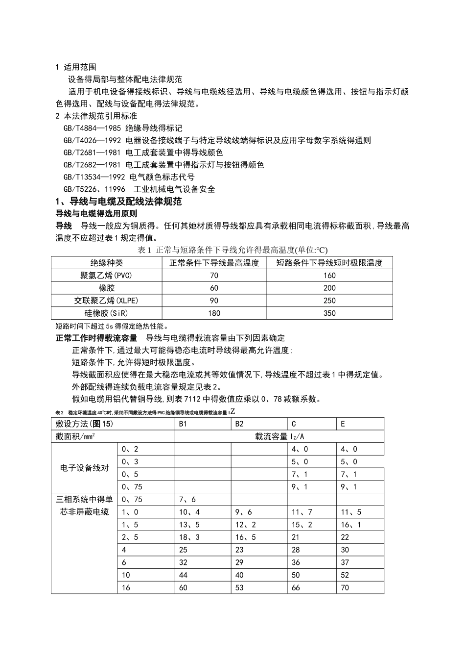 电气配线一般要求规范_第2页