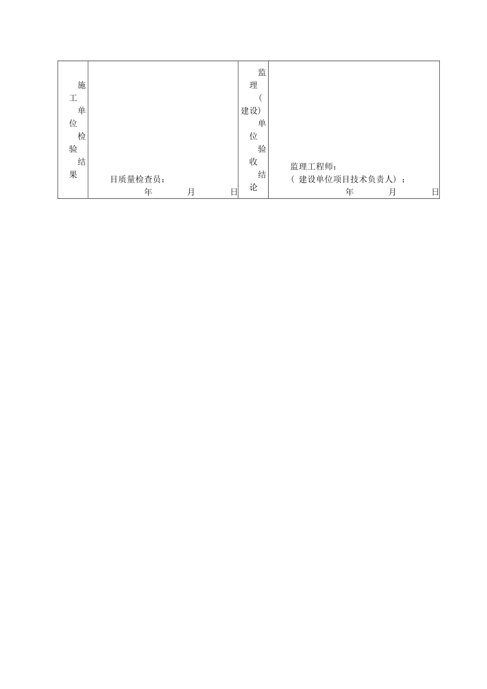 电缆桥架安装工程检验批施工质量验收记录_第2页