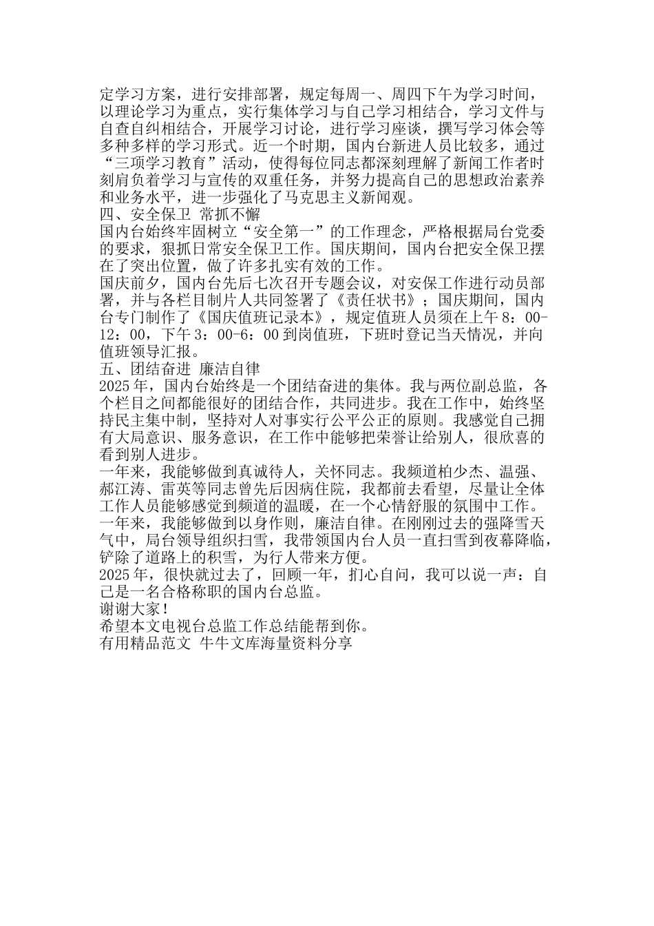 电视台总监工作总结-精品范文资料_第3页