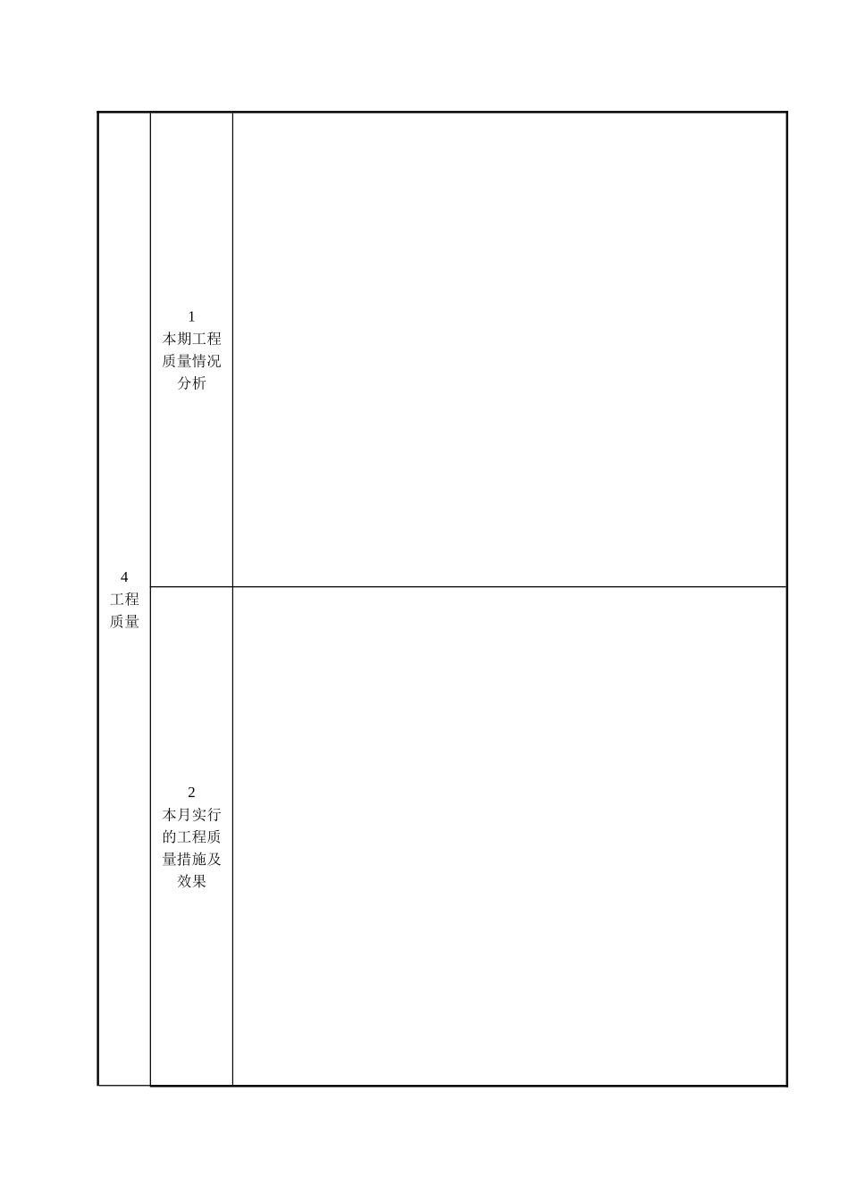 监理月报(填写范本)_第3页