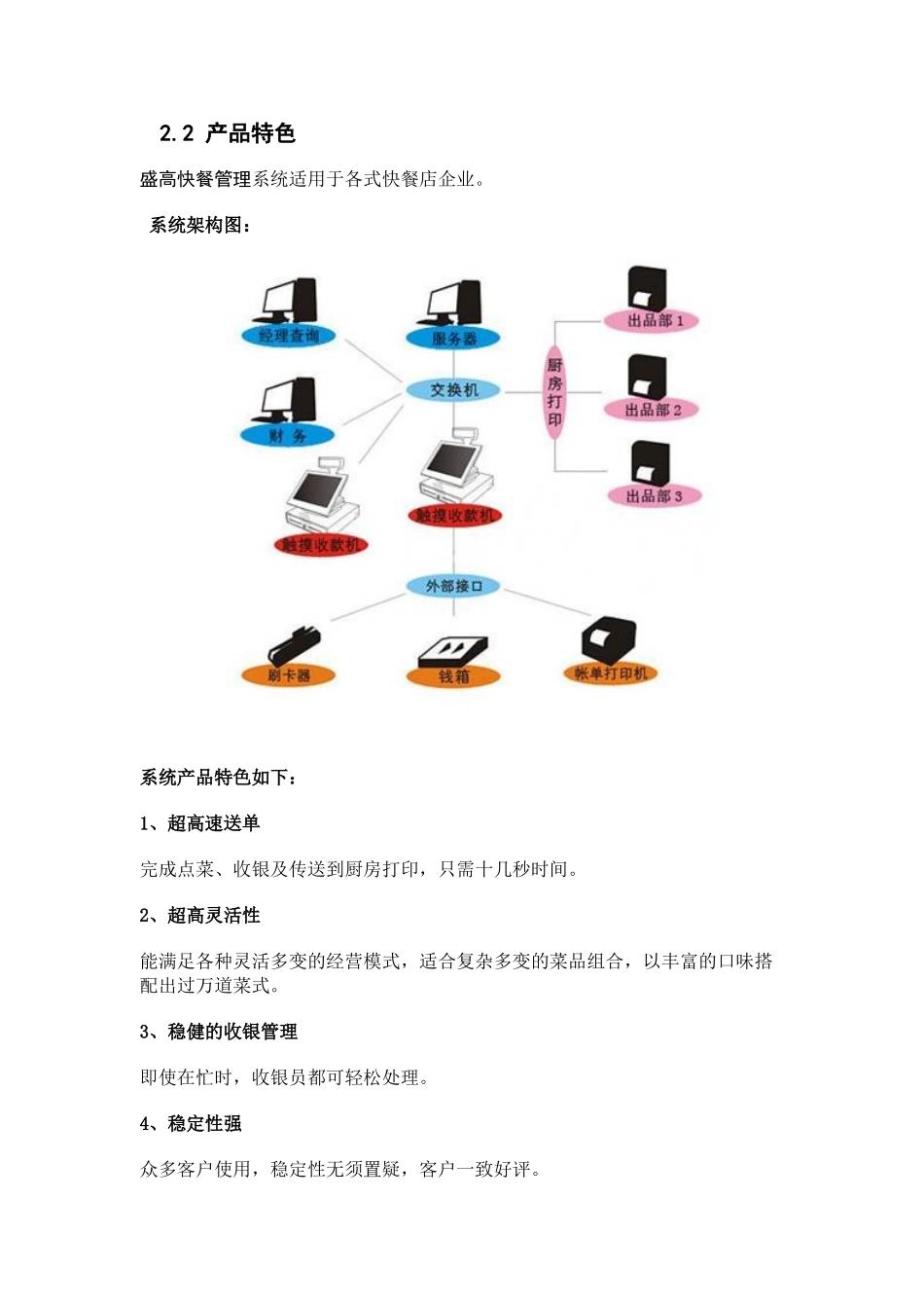 盛高餐饮系列-管理系统方案_第3页