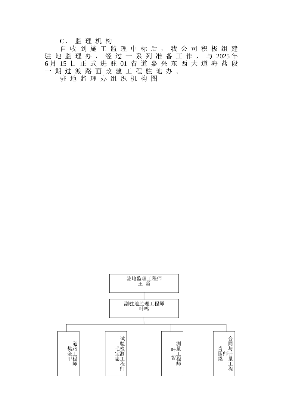省道复线（嘉兴东西大道）海盐段一期过渡路面改建工程监理总结报告_第2页