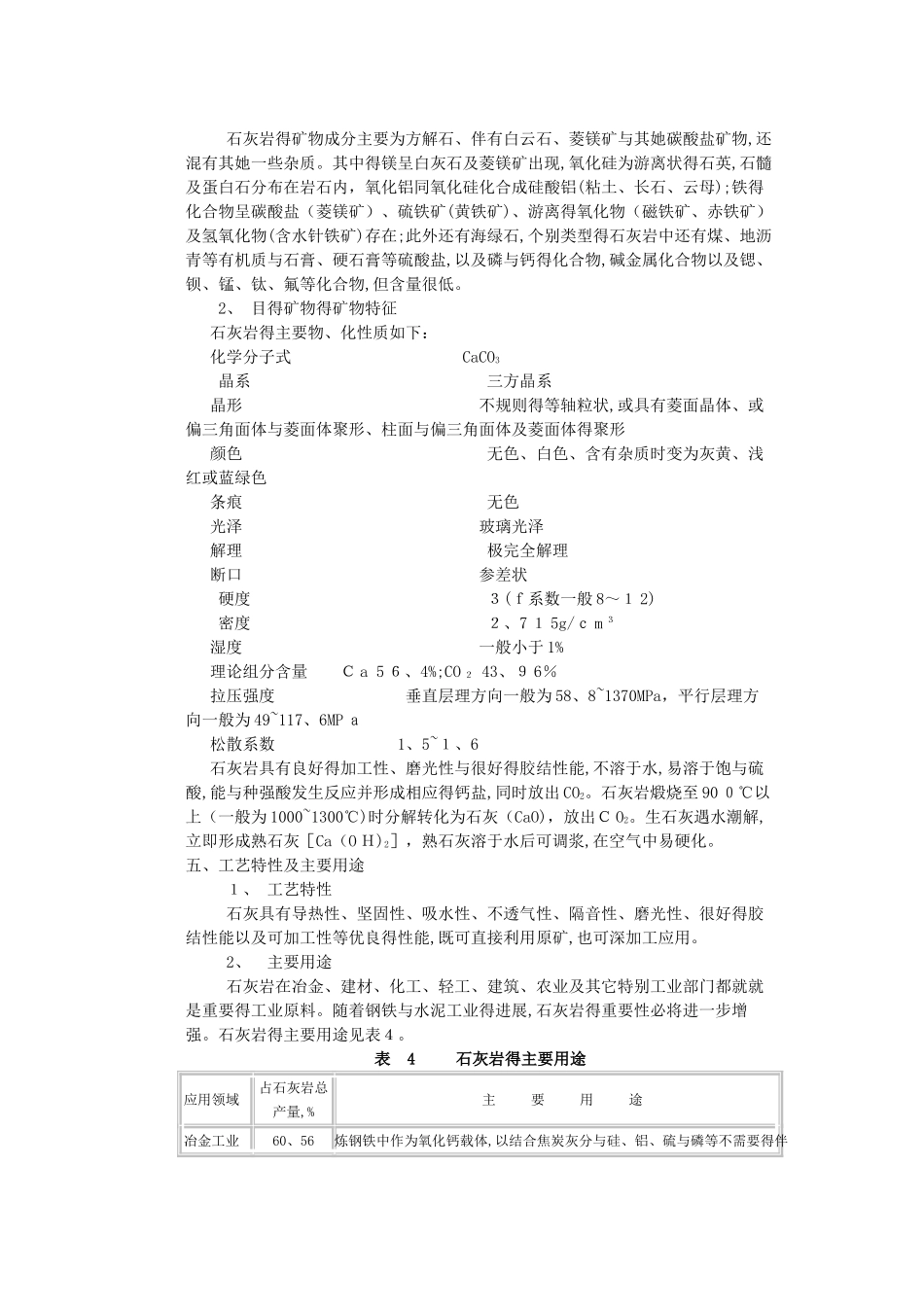 石灰岩用途及标准_第3页