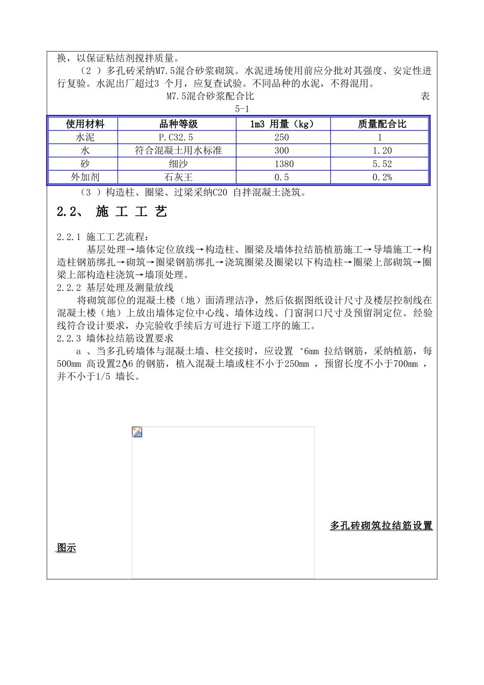 砌筑工程技术交底4_第2页