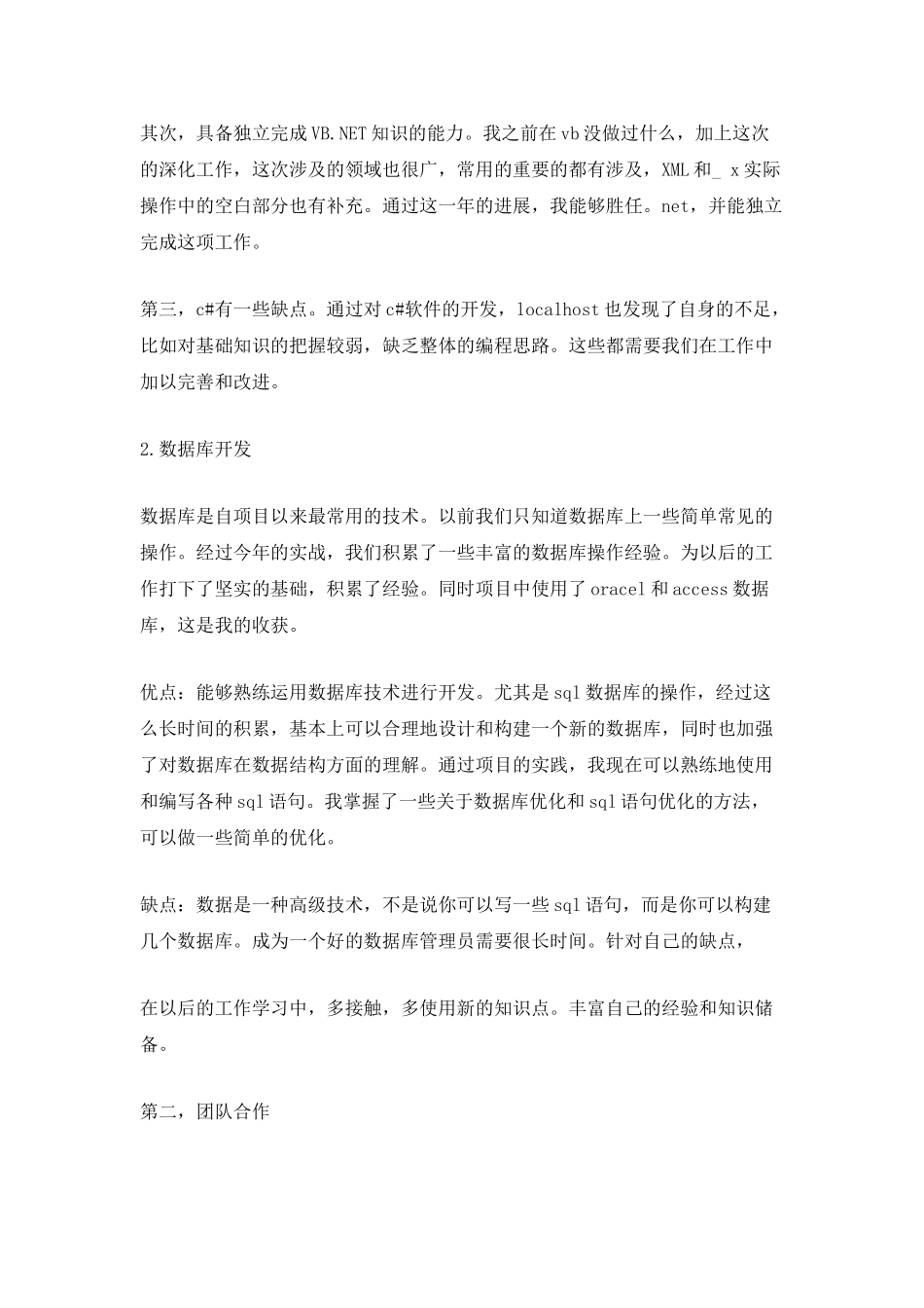 程序员年终总结ppt模板_第2页