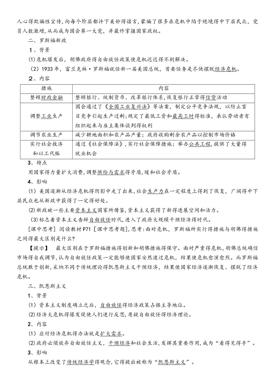 第15课 大萧条与罗斯福新政_第2页