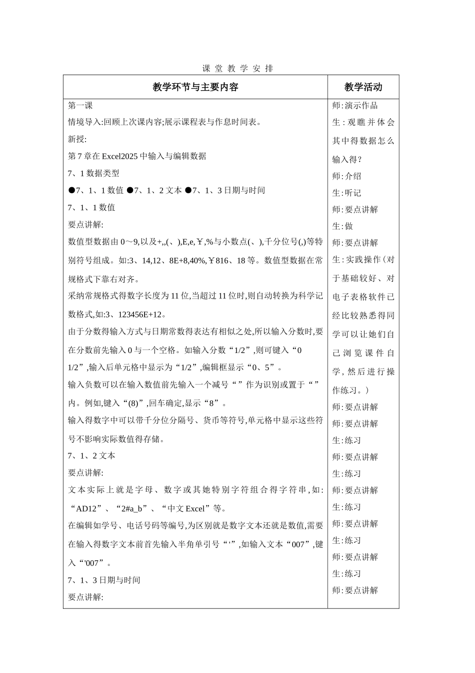 第二周在Excel 2010中输入与编辑数据_第2页