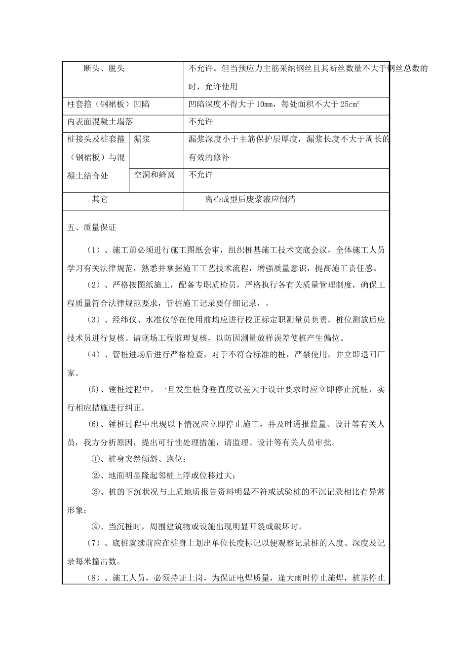 管桩施工技术交底_第3页
