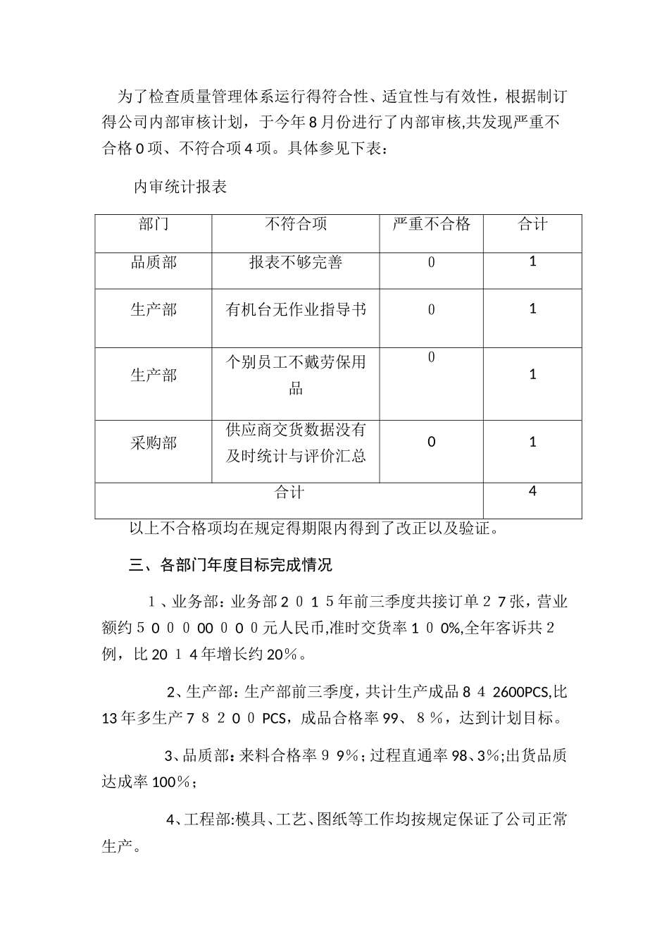 管理评审报告2025年度_第2页