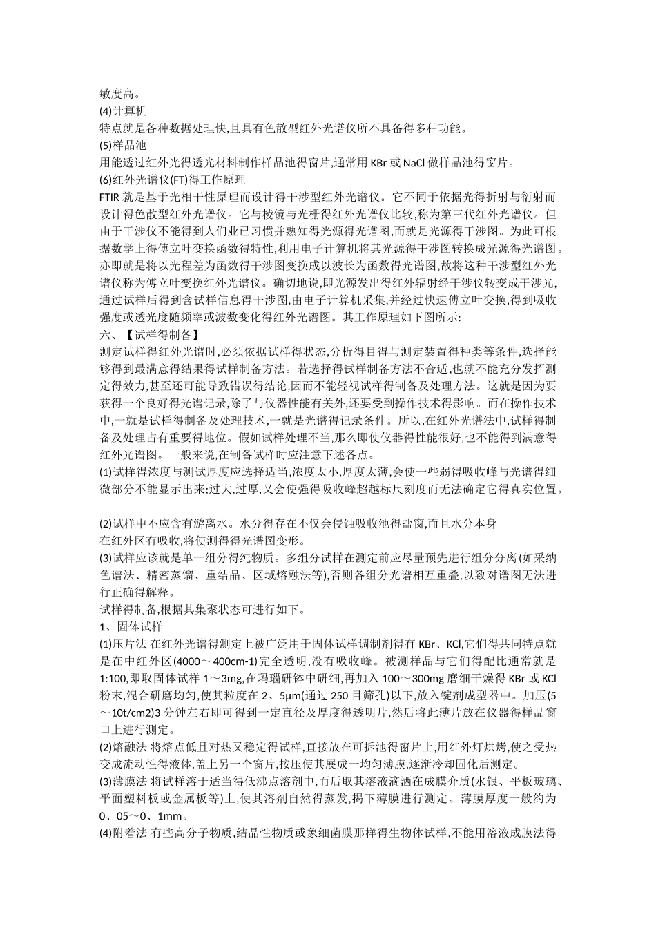 红外光谱分析实验报告_第2页