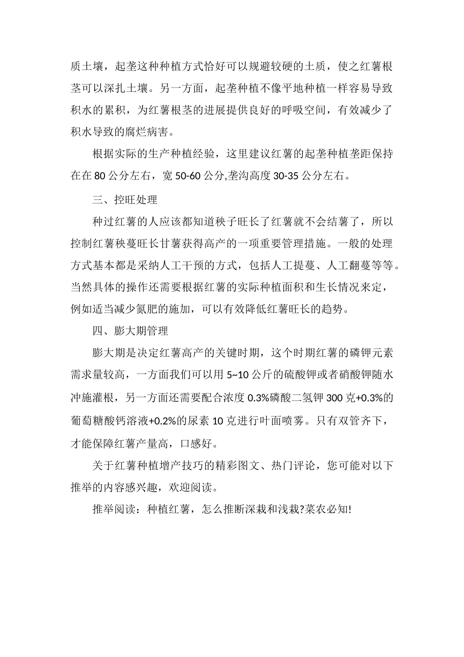 红薯种植增产管理技巧-学会这四点是关键_第2页